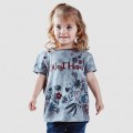 West Ham Infant Grey Distressed T-Shirt