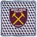 West Ham Crest Knit Blanket