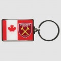 Canada Flag/Crest Keyring