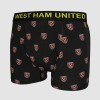 West Ham Black Crest Boxer Shorts