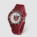 West Ham Claret Rubber Strap Crest Watch