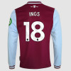 Adult Long Sleeve Home Shirt 24/25 - Claret/Blue