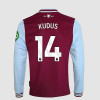 West Ham 24/25 Junior L/S Home Shirt