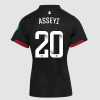 Women's Unsponsored Away Shirt 24/25 - Black