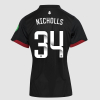 Women's Unsponsored Away Shirt 24/25 - Black