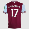 Adult Short Sleeve Home Shirt 24/25 - Claret/Blue