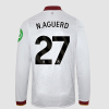 Junior Long Sleeve Third Shirt 24/25 - White