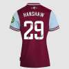 Women's Under 18 Home Shirt 24/25 - Claret/Blue