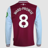 Adult Long Sleeve Home Shirt 24/25 - Claret/Blue