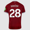 West Ham 25/26 Adults Unsponsored Home Shirt 