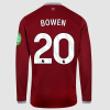West Ham 25/26 Adults Long Sleeve Home Shirt 