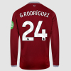 West Ham 25/26 Adults Long Sleeve Home Shirt 