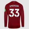 West Ham 25/26 Adults Long Sleeve Home Shirt 
