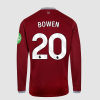 West Ham 25/26 Junior Long Sleeve Home Shirt 