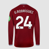 West Ham 25/26 Junior Long Sleeve Home Shirt 