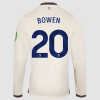 West Ham 25/26 Adults Long Sleeve Away Shirt