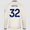 West Ham 25/26 Adults Long Sleeve Away Shirt