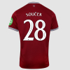 West Ham 25/26 Adults Unsponsored Home Shirt 