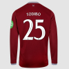 West Ham 25/26 Adults Long Sleeve Home Shirt 