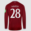 West Ham 25/26 Adults Long Sleeve Home Shirt 