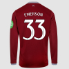 West Ham 25/26 Adults Long Sleeve Home Shirt 