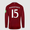 West Ham 25/26 Junior Long Sleeve Home Shirt 
