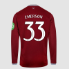 West Ham 25/26 Junior Long Sleeve Home Shirt 