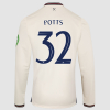 West Ham 25/26 Junior Long Sleeve Away Shirt