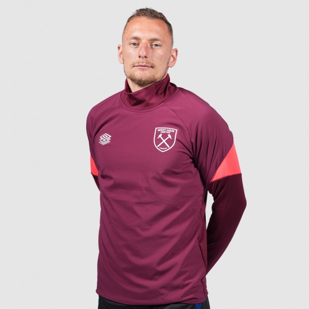 West Ham Adults Drill Top Unsponsored