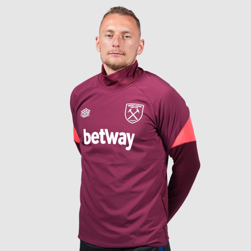 West Ham Adults Drill Top Sponsored