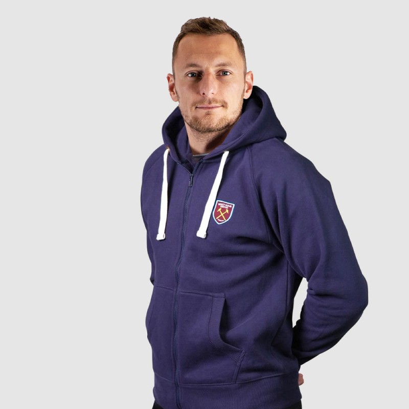 Adults Navy Full Zip Hoody Adults Navy Full Zip Hoody