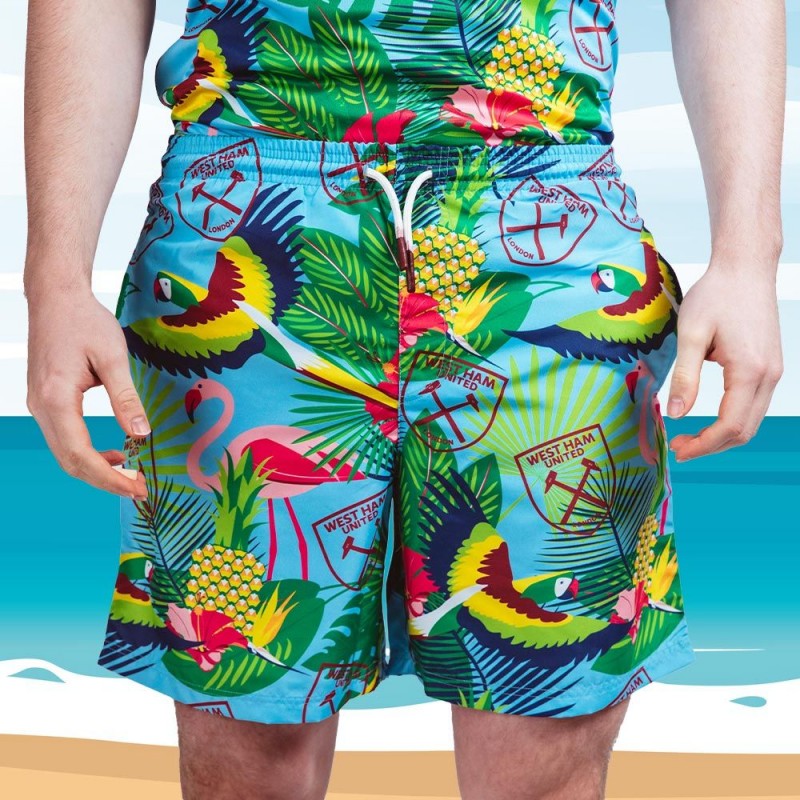 Sky Hawaiian Shorts