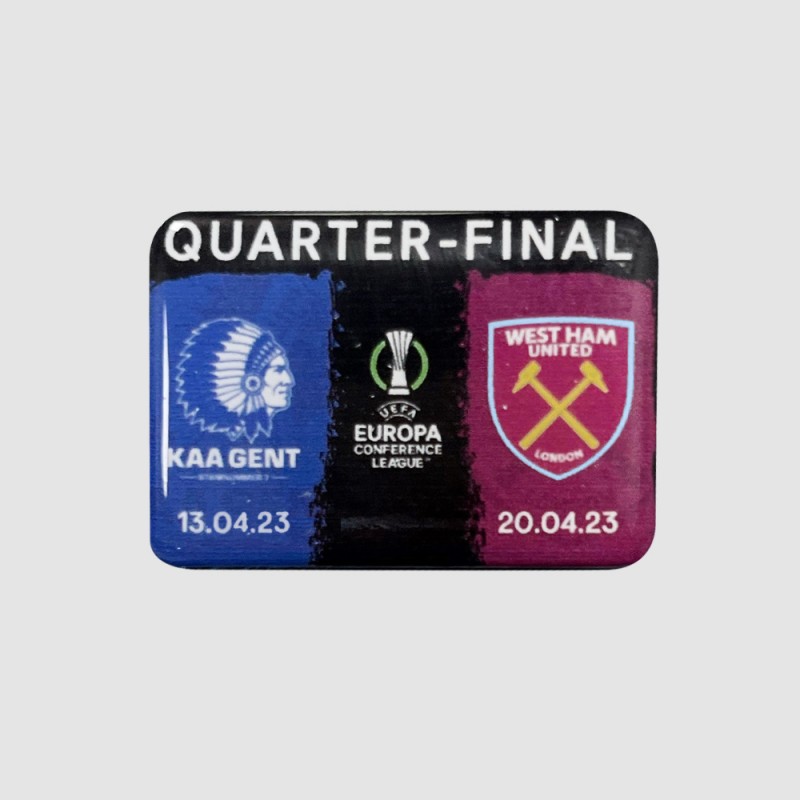 West Ham V KAA Gent Matchday Badge