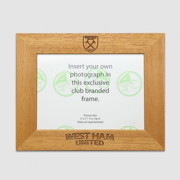 FSC Wood - Engraved Landscape Frame FSC Wood - Engraved Landscape Frame