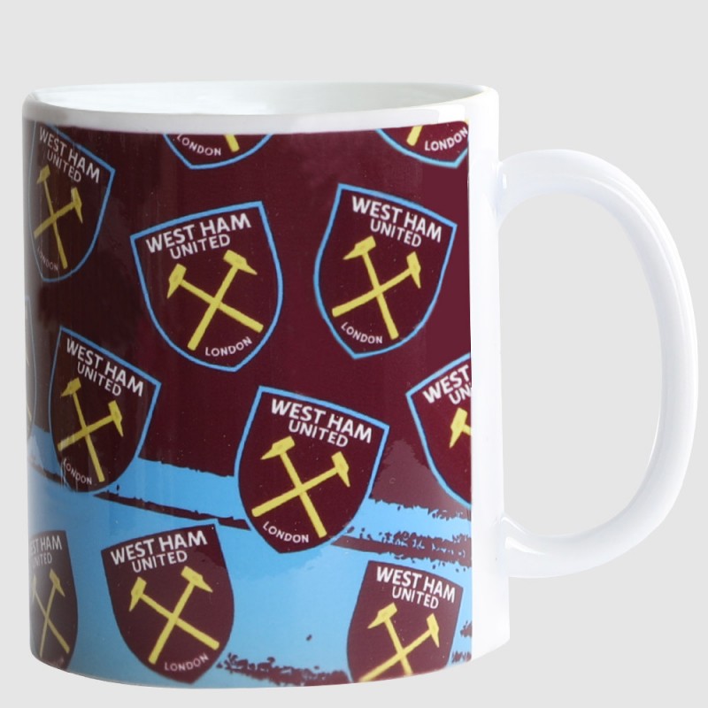 West Ham Multi Crest Mug