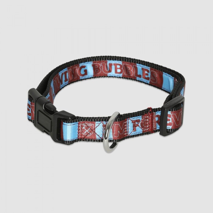 West Ham Medium Bar Scarf Dog Collar