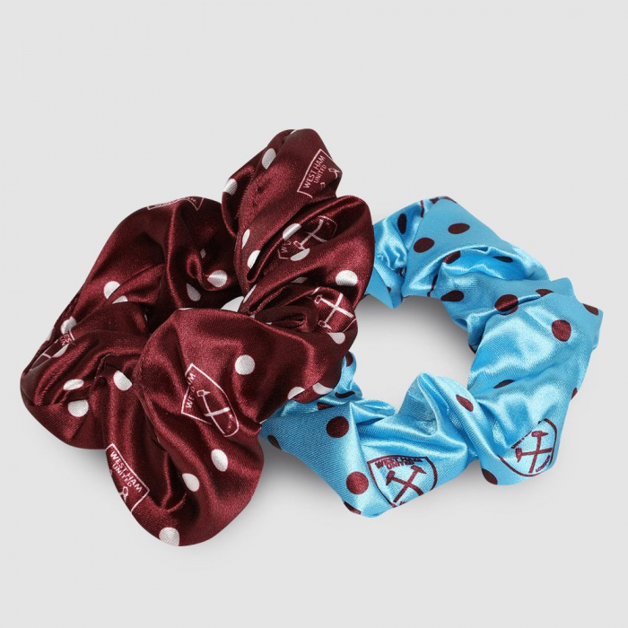 West Ham 2 Pack Scrunchies West Ham 2 Pack Scrunchies