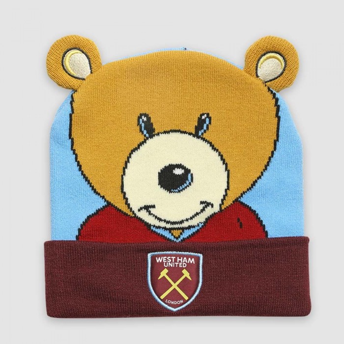West Ham Bubbles Bear Beanie Hat West Ham Bubbles Bear Beanie Hat