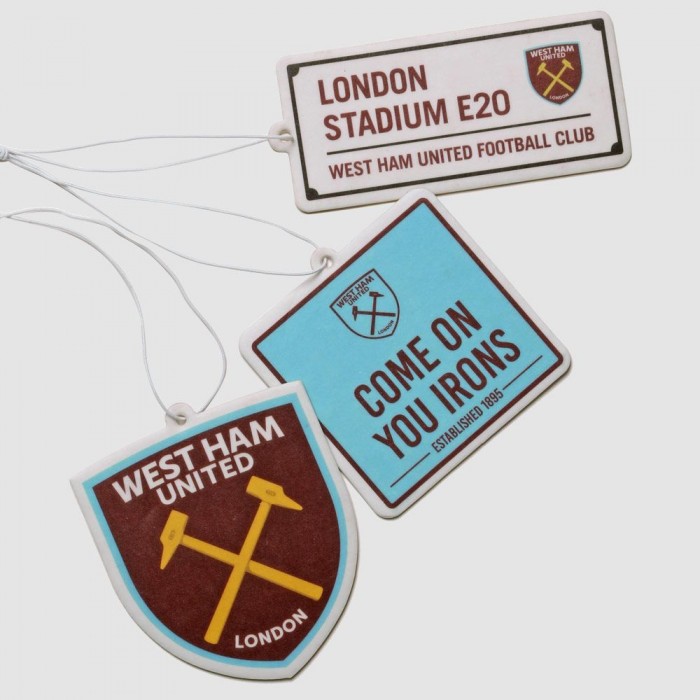 West Ham Pk 3 Sign Air Freshener West Ham Pk 3 Sign Air Freshener
