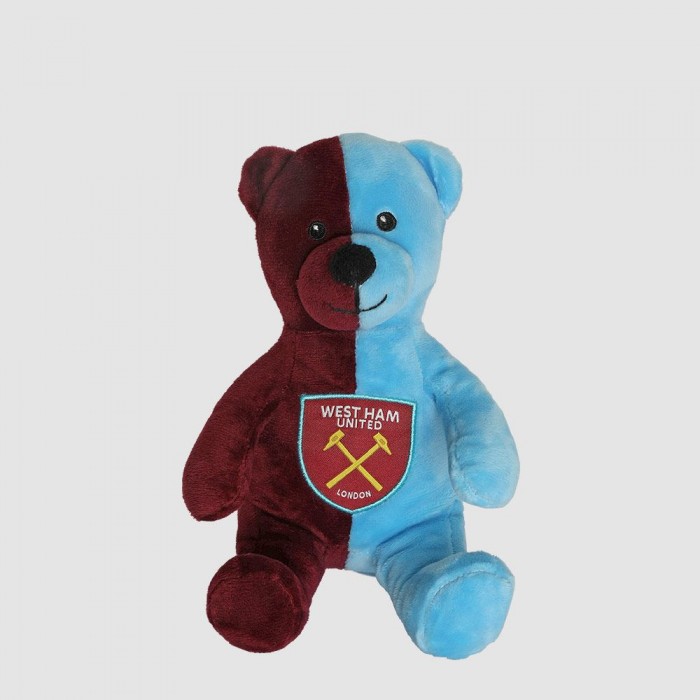 West Ham Small Half And Half Bear West Ham Small Half And Half Bear
