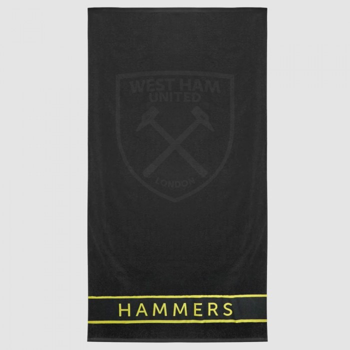 Hammers Mega Beach Towel - Black Hammers Mega Beach Towel - Black