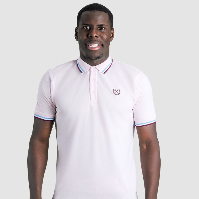 West Ham CSW Tipped - Pink Polo