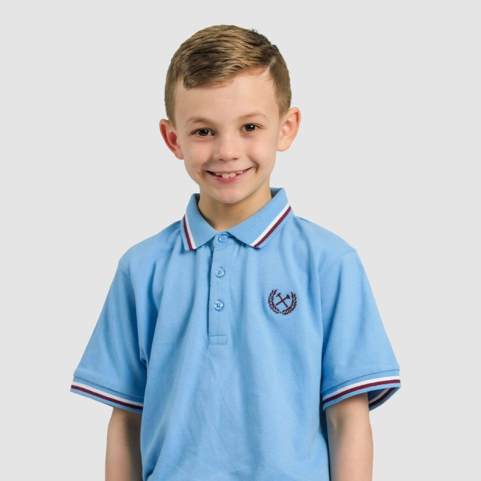 Junior West Ham CSW Tipped - Sky Polo