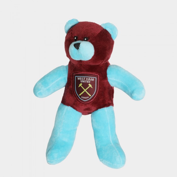 Claret & Blue Crest Bean Filled Bear Claret & Blue Crest Bean Filled Bear
