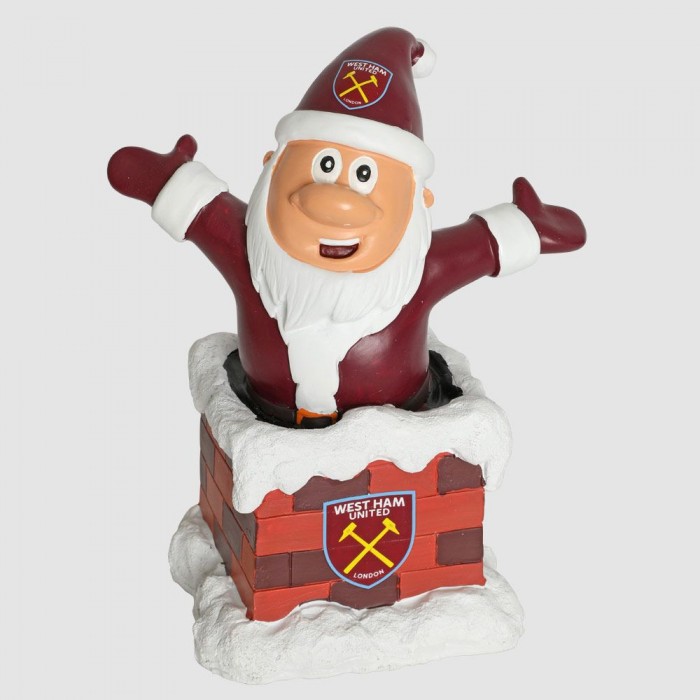 West Ham Christmas Chimney Gnome