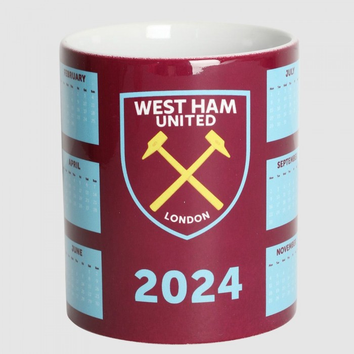 West Ham 2024 Calendar Mug
