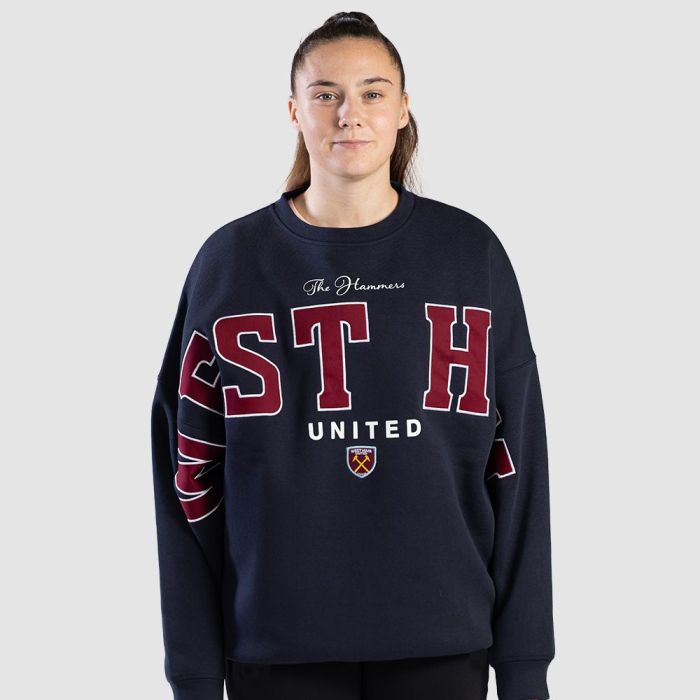 West Ham Womens Oversized Sweatshirt