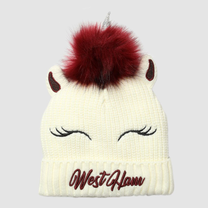 West Ham Junior Unicorn Hat West Ham Junior Unicorn Hat