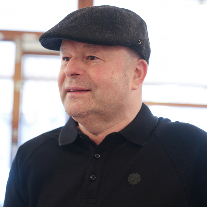 West Ham Black Gatsby Cap West Ham Black Gatsby Cap