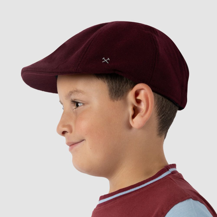 West Ham Junior Claret Gatsby Cap West Ham Junior Claret Gatsby Cap